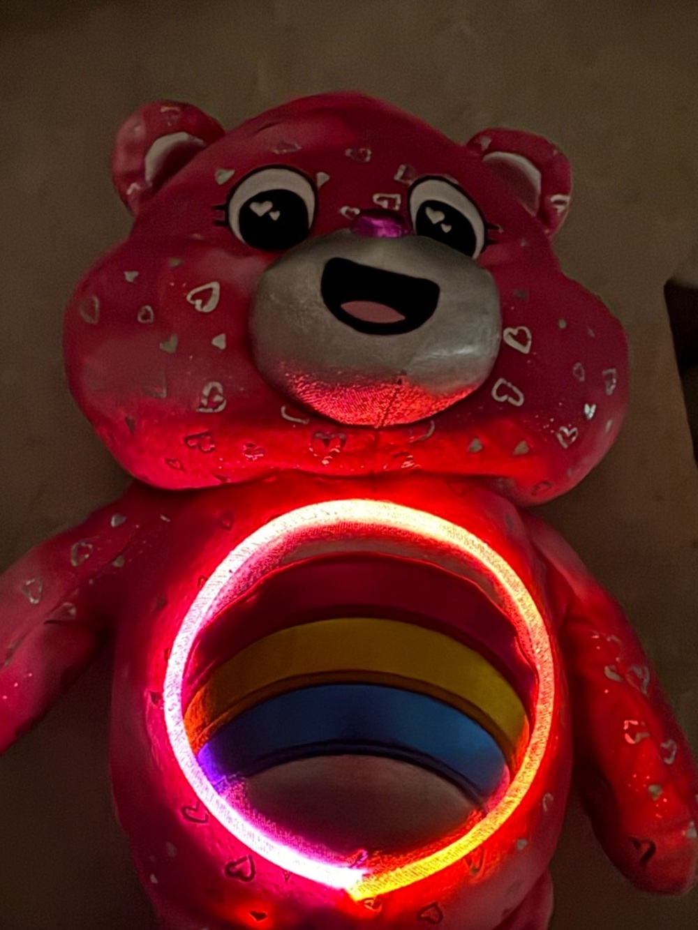 Care Bears: Unlock the Magic "Crystal" Glow Cheer Bear